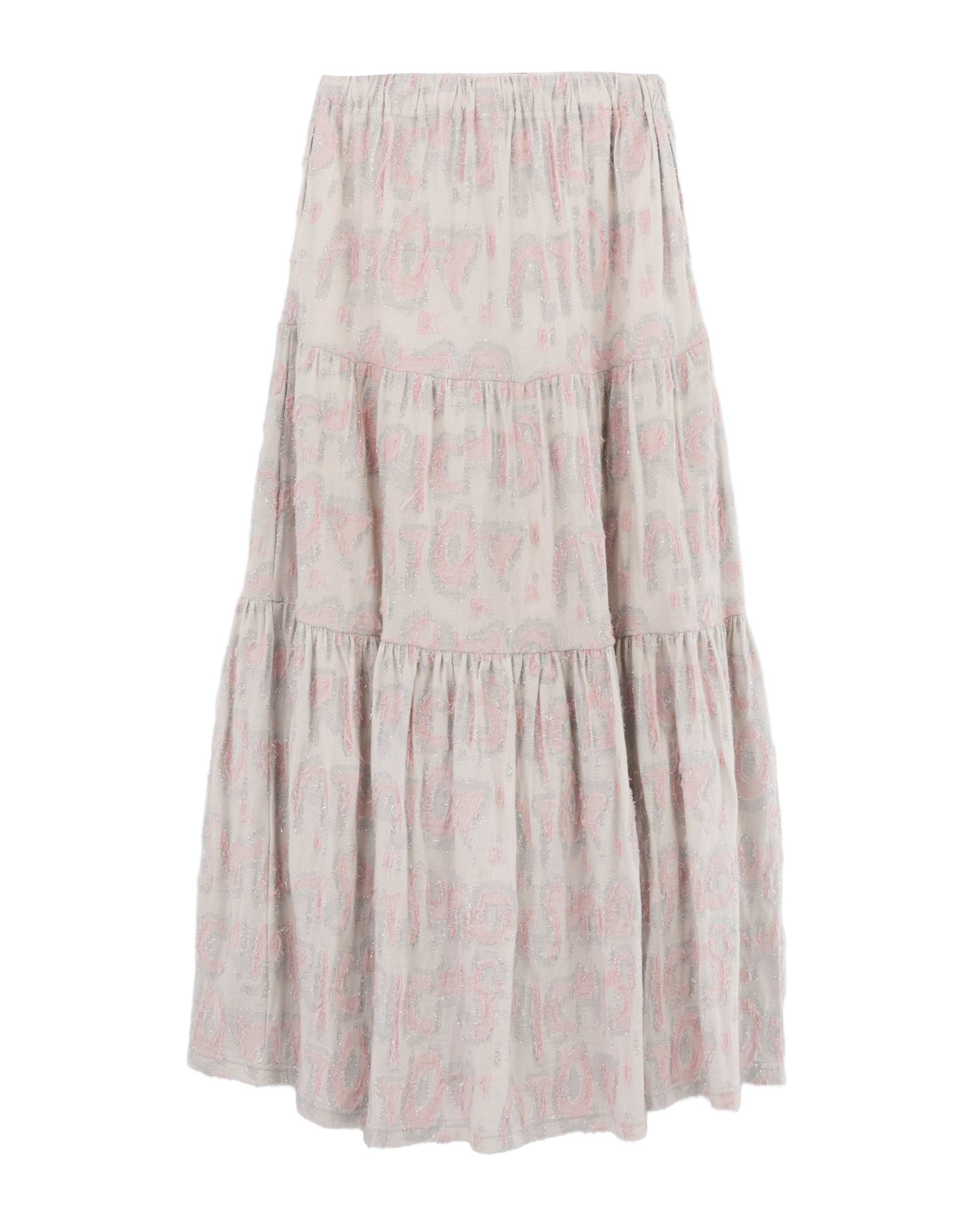 Tiered maxi skirt