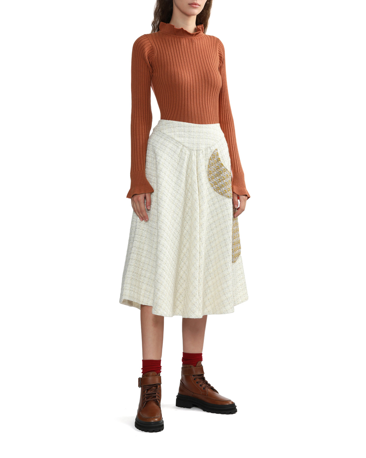 Plaid skirt