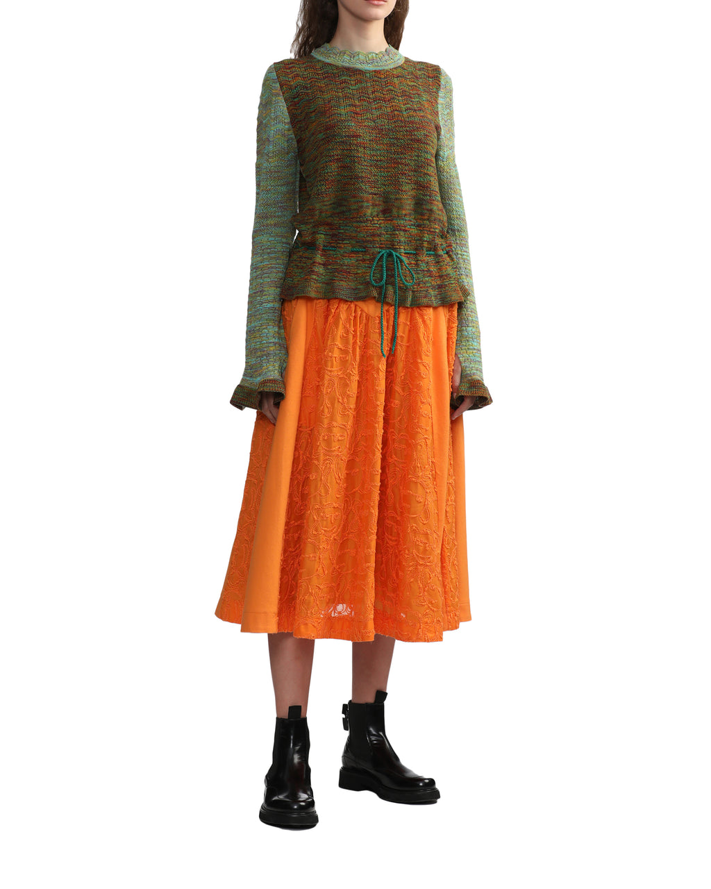 Embroidered skirt
