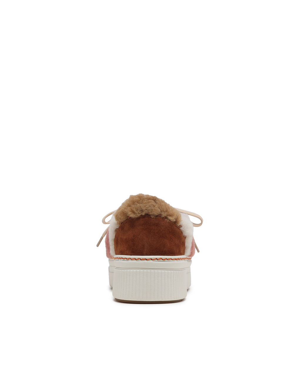 Panelled platform sneakers
