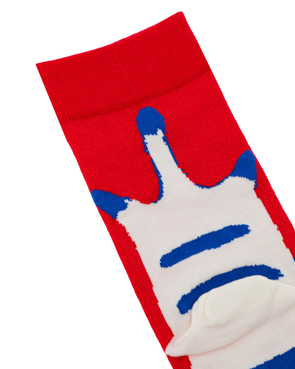 Cat print socks