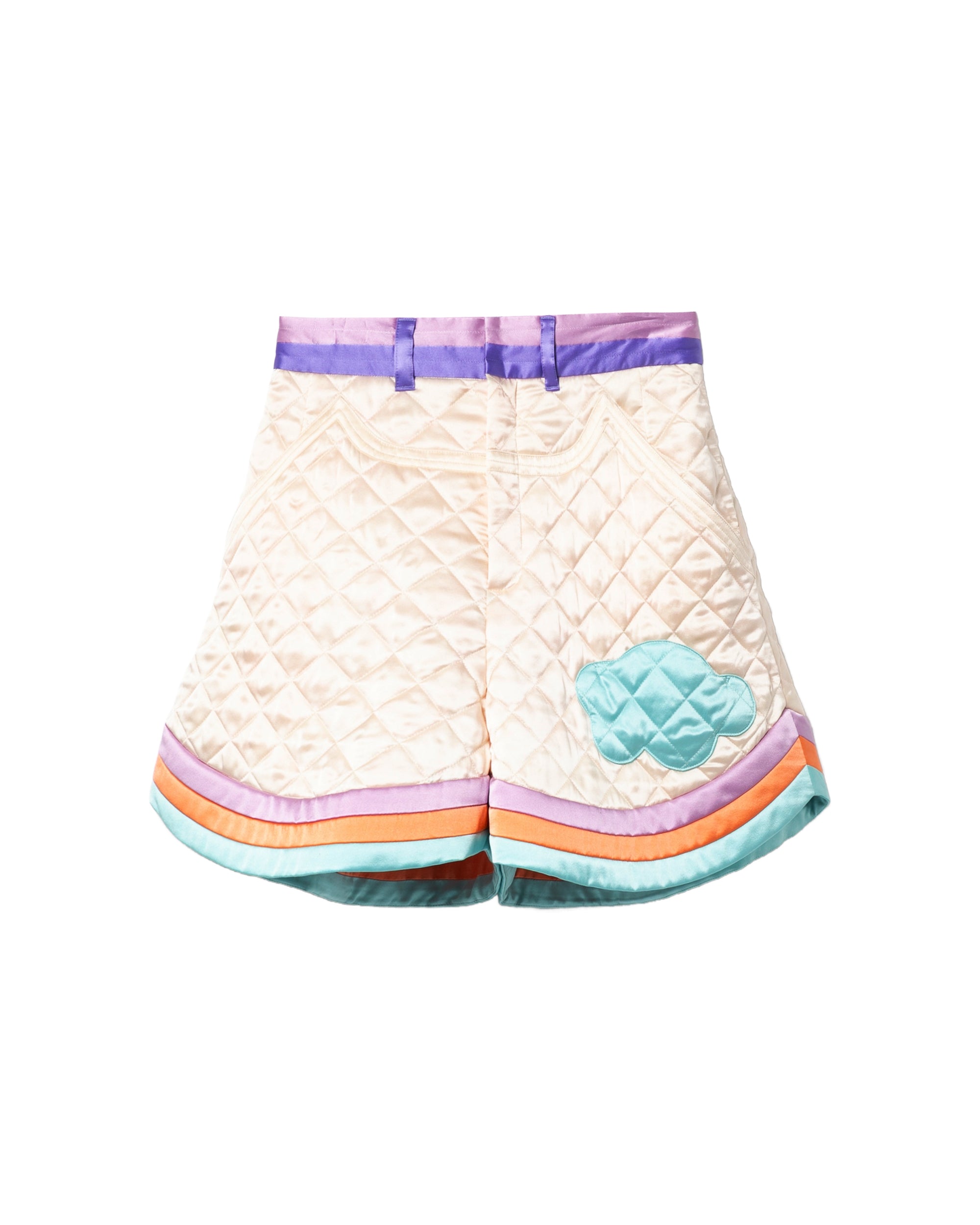 Quilted shorts