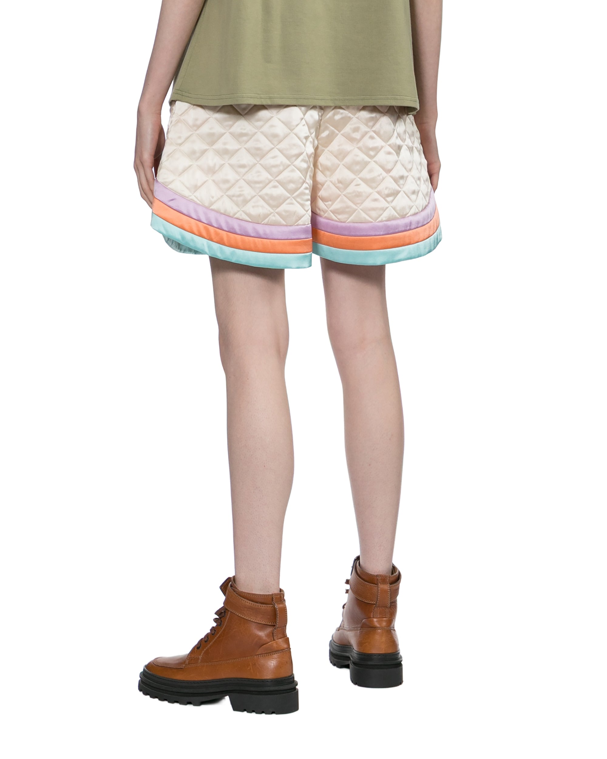 Quilted shorts