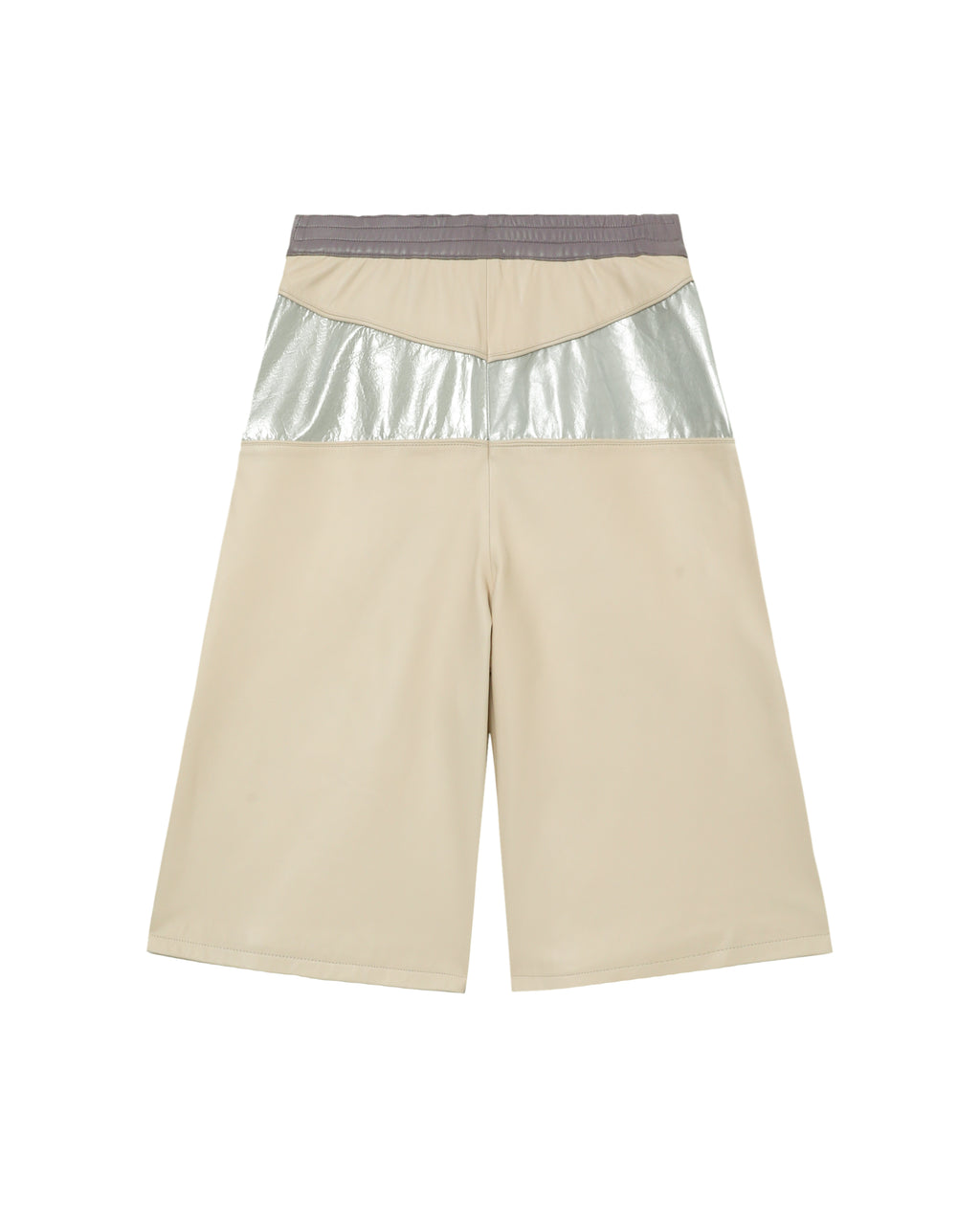 Contrasting panels shorts