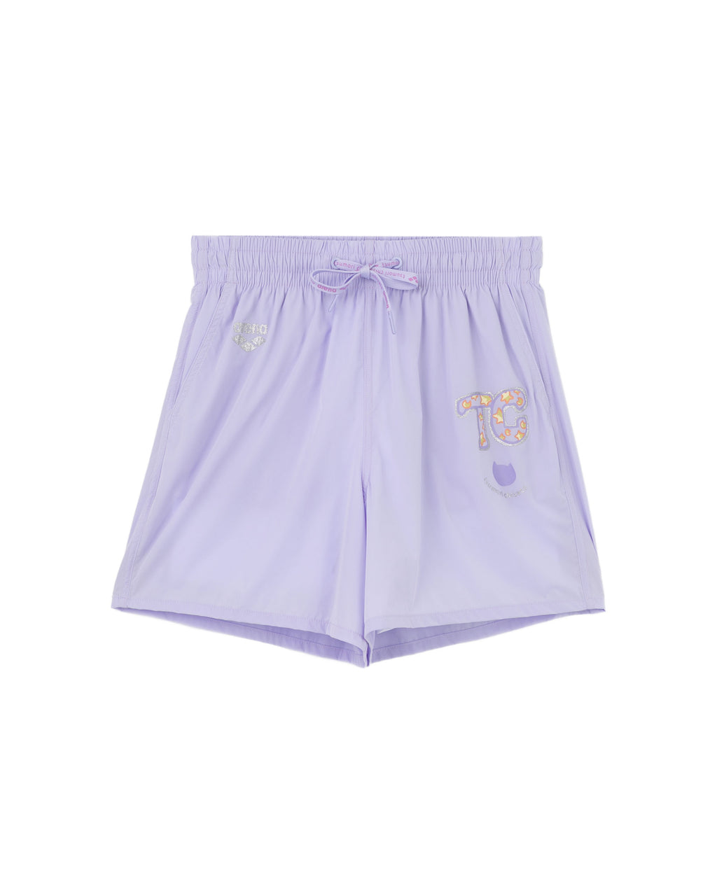 X arena embroidered shorts