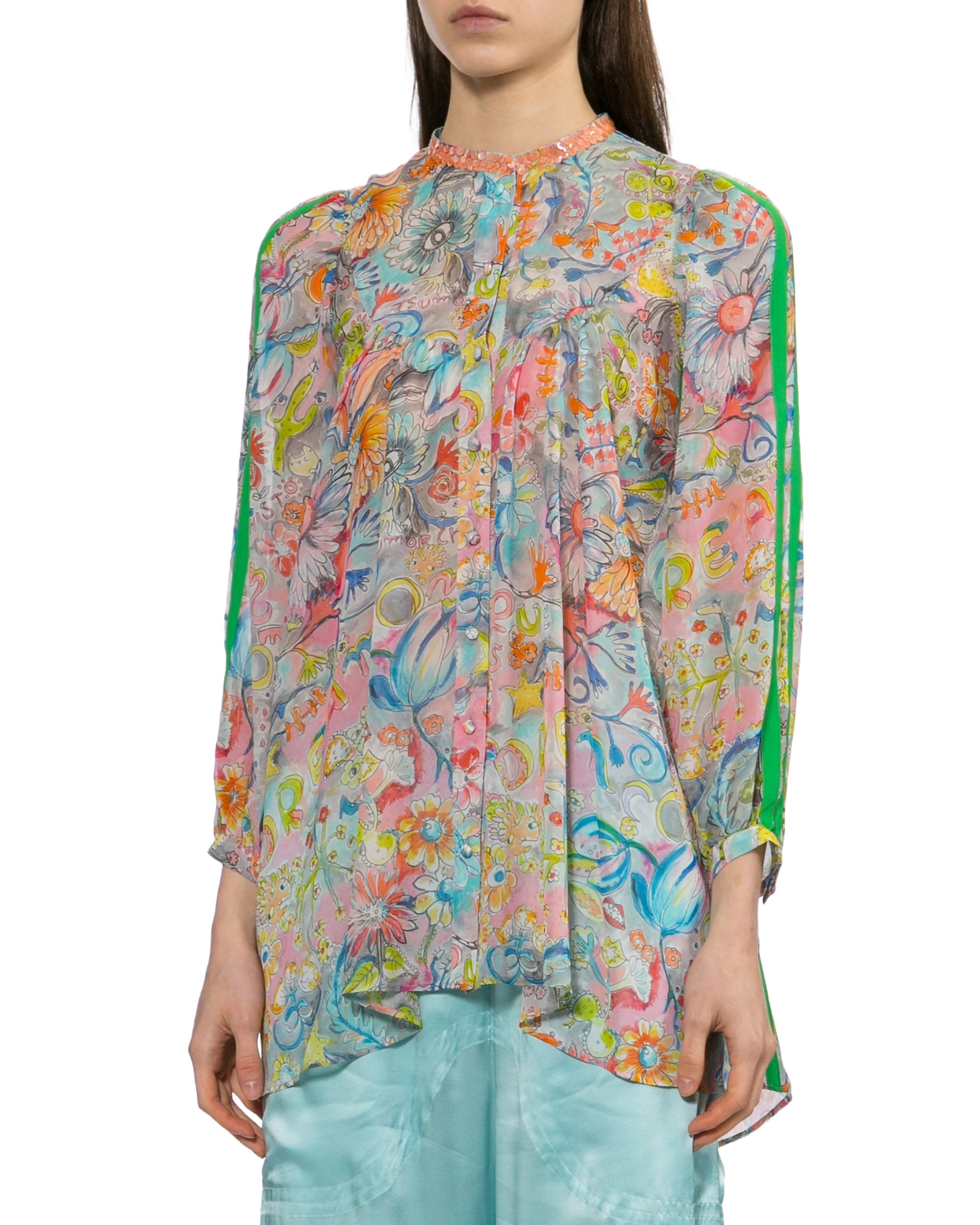 Printed blouse
