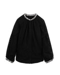 Eyelet blouse