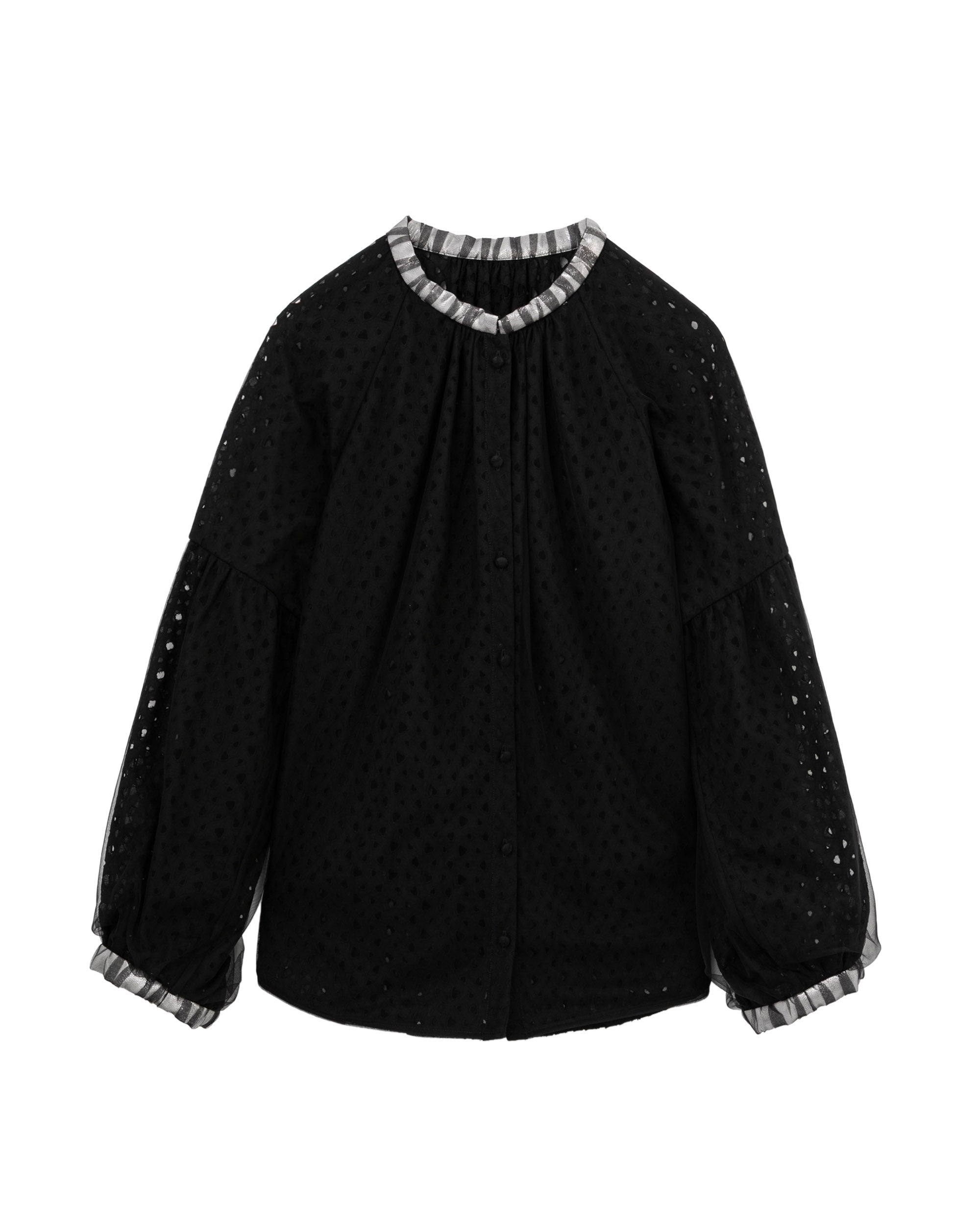 Eyelet blouse