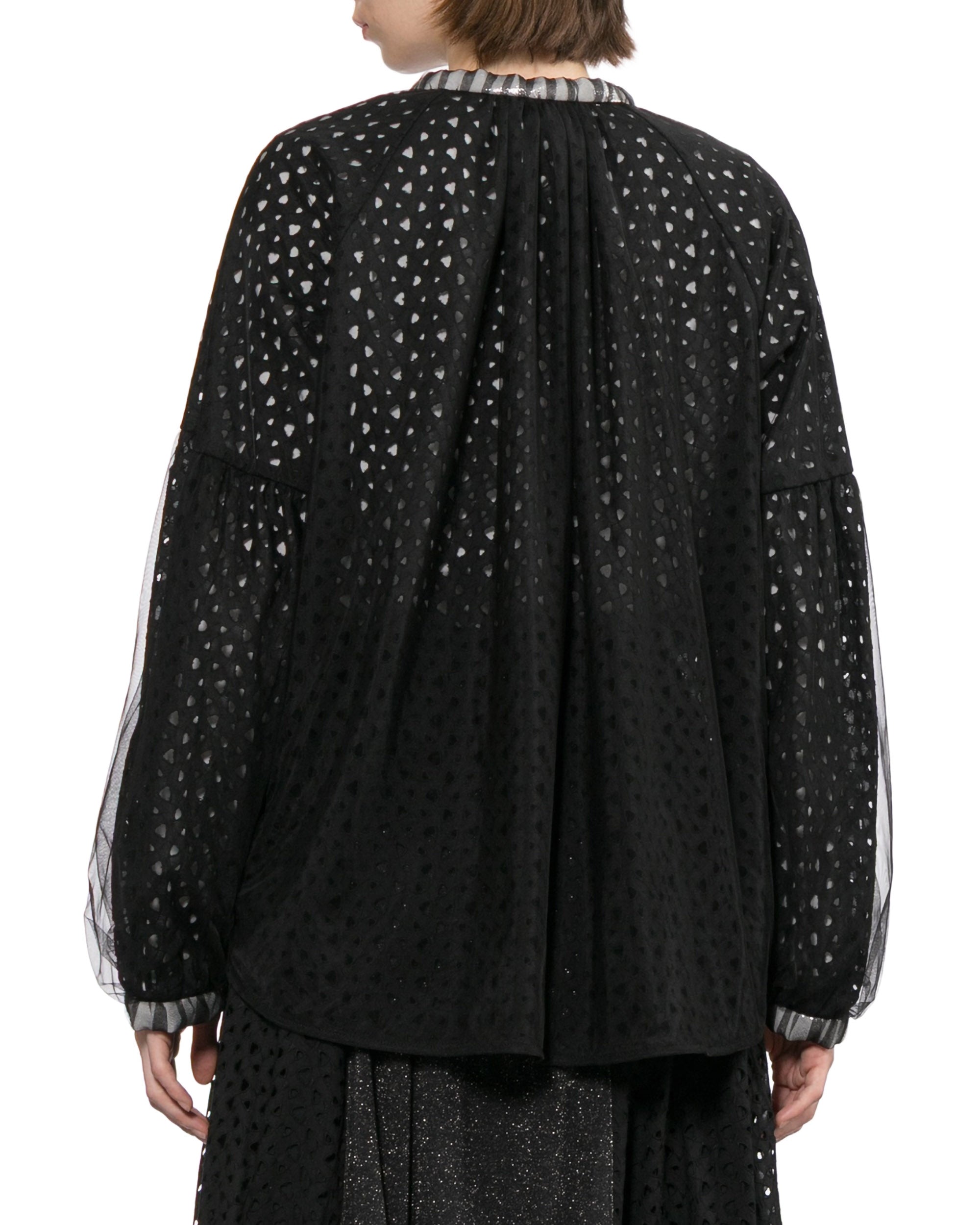 Eyelet blouse