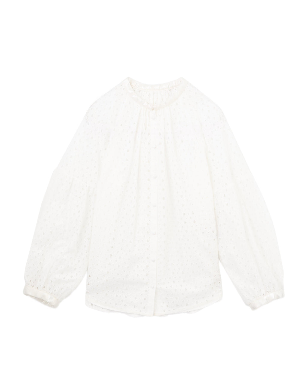 Eyelet blouse