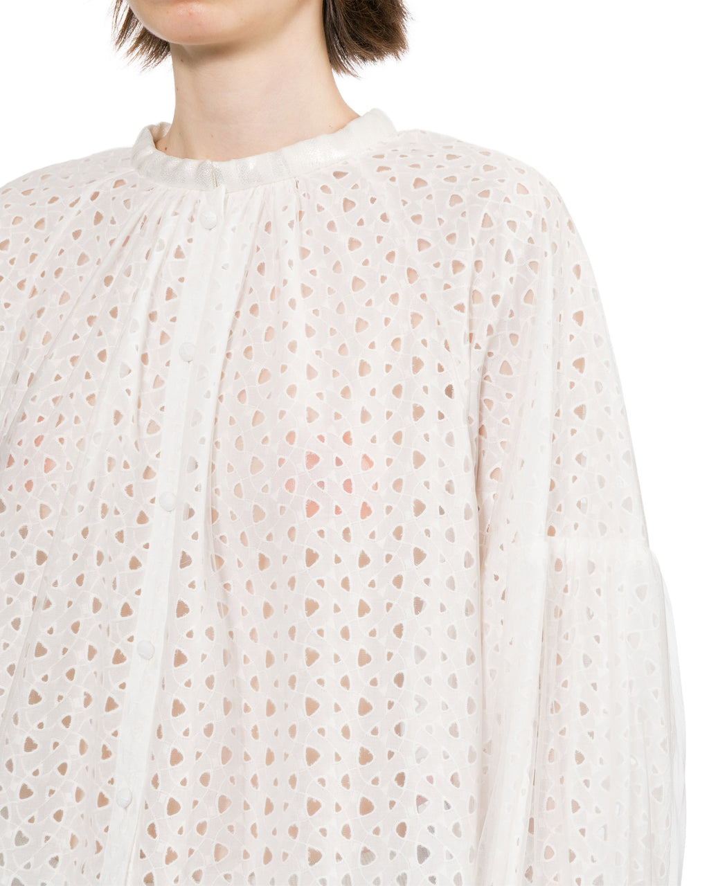 Eyelet blouse