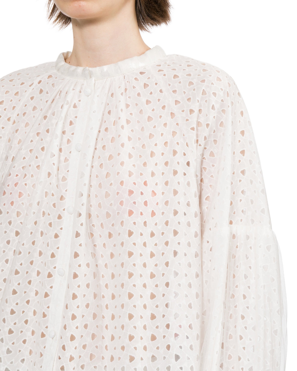 Eyelet blouse
