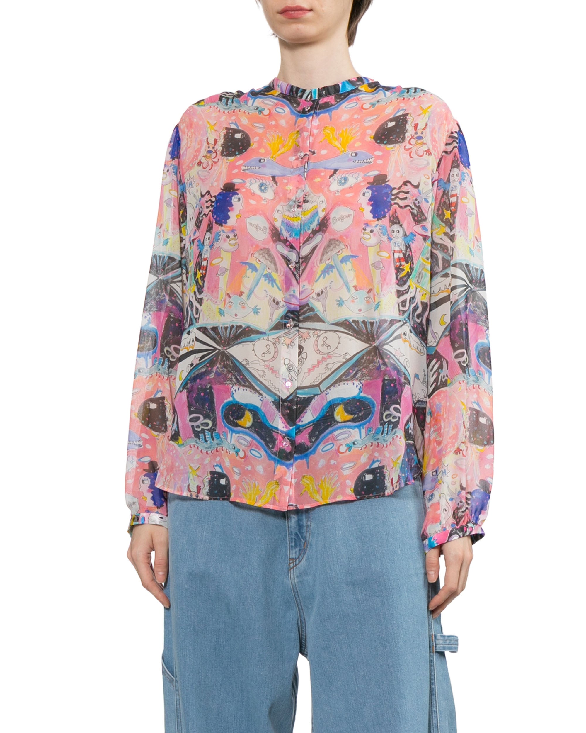 Printed blouse