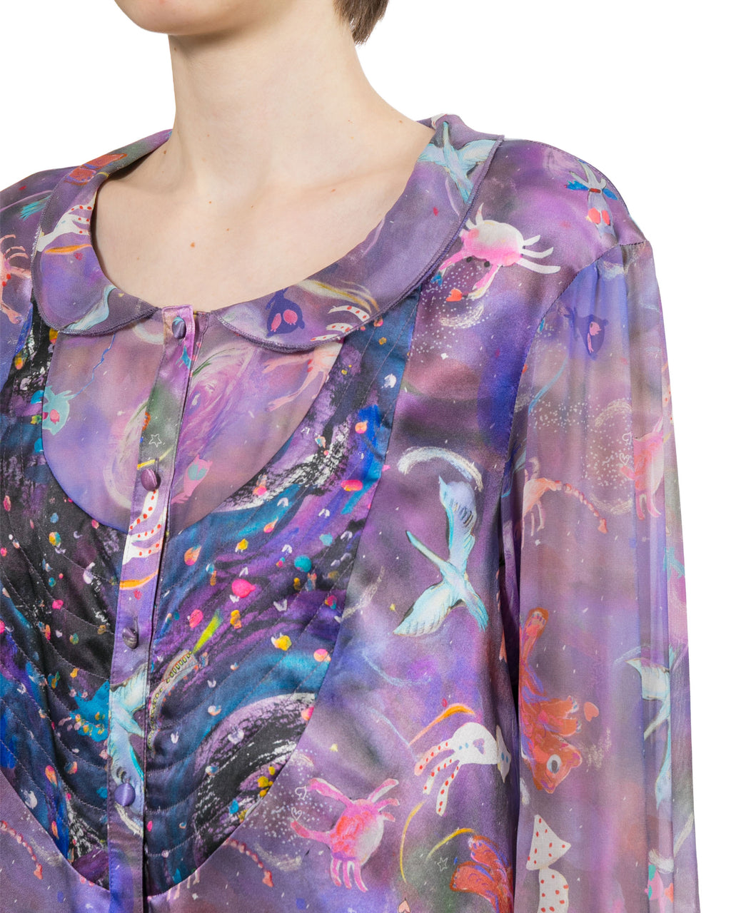 Printed blouse