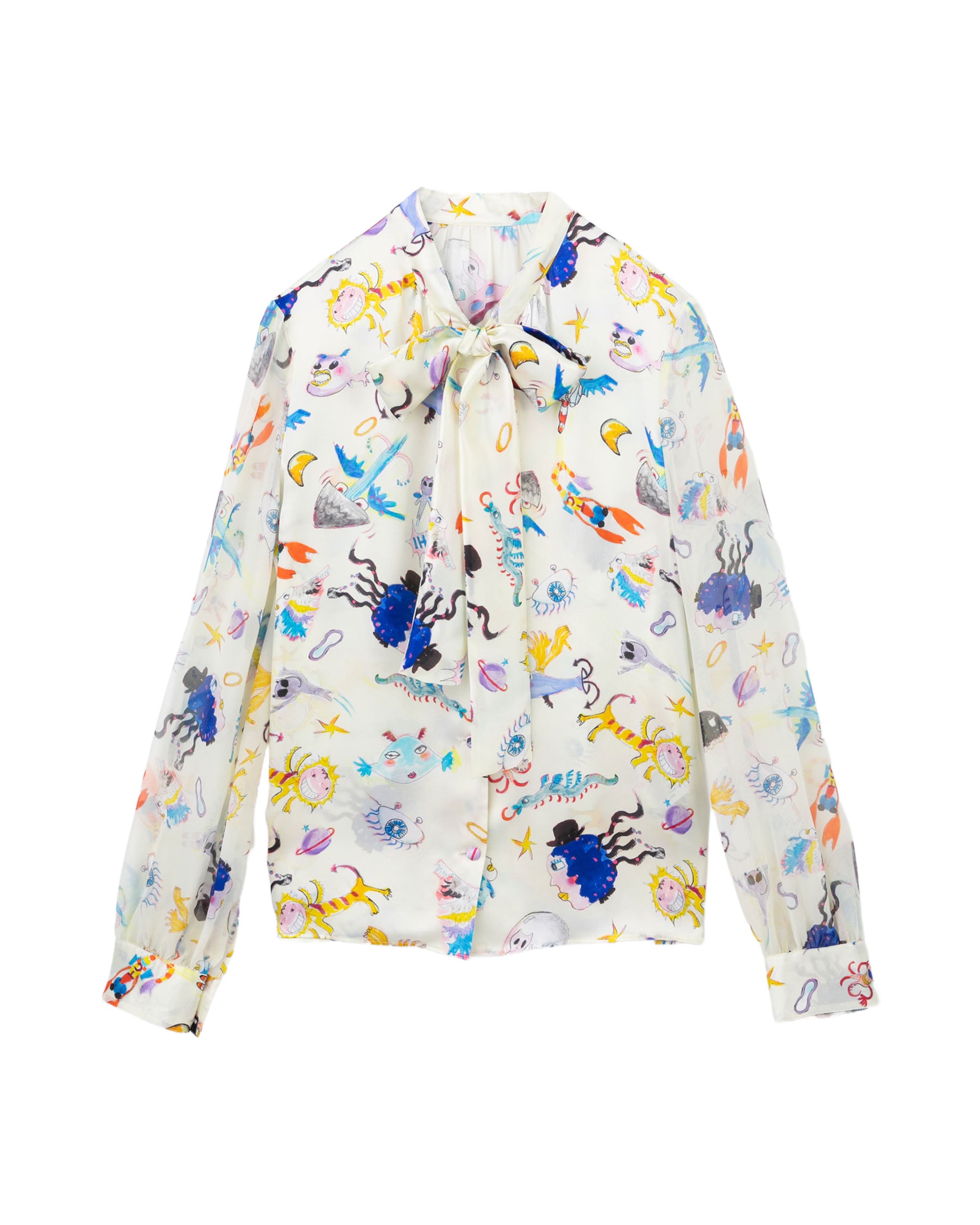 Printed blouse