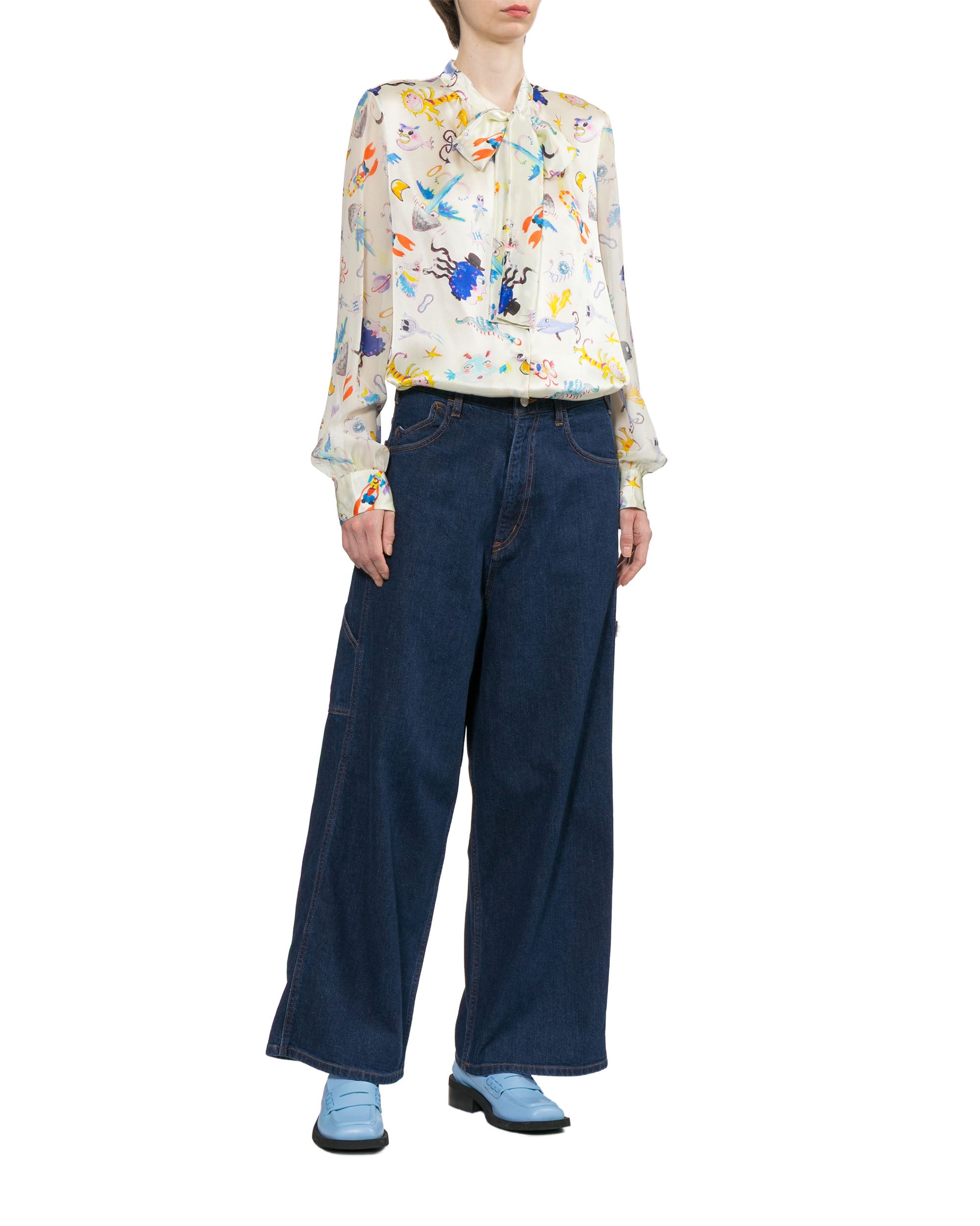 Printed blouse