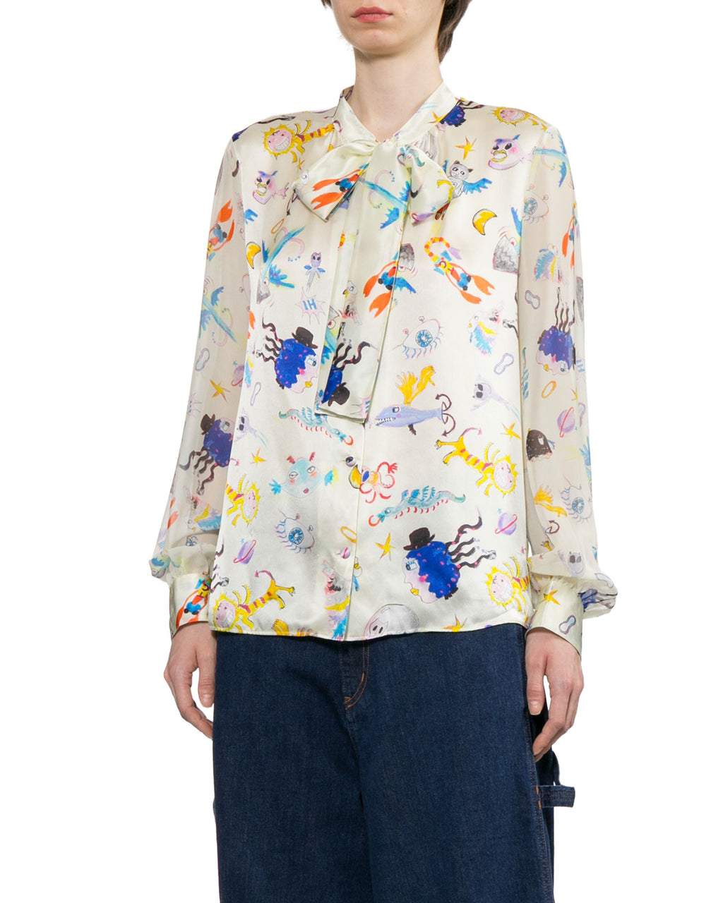 Printed blouse
