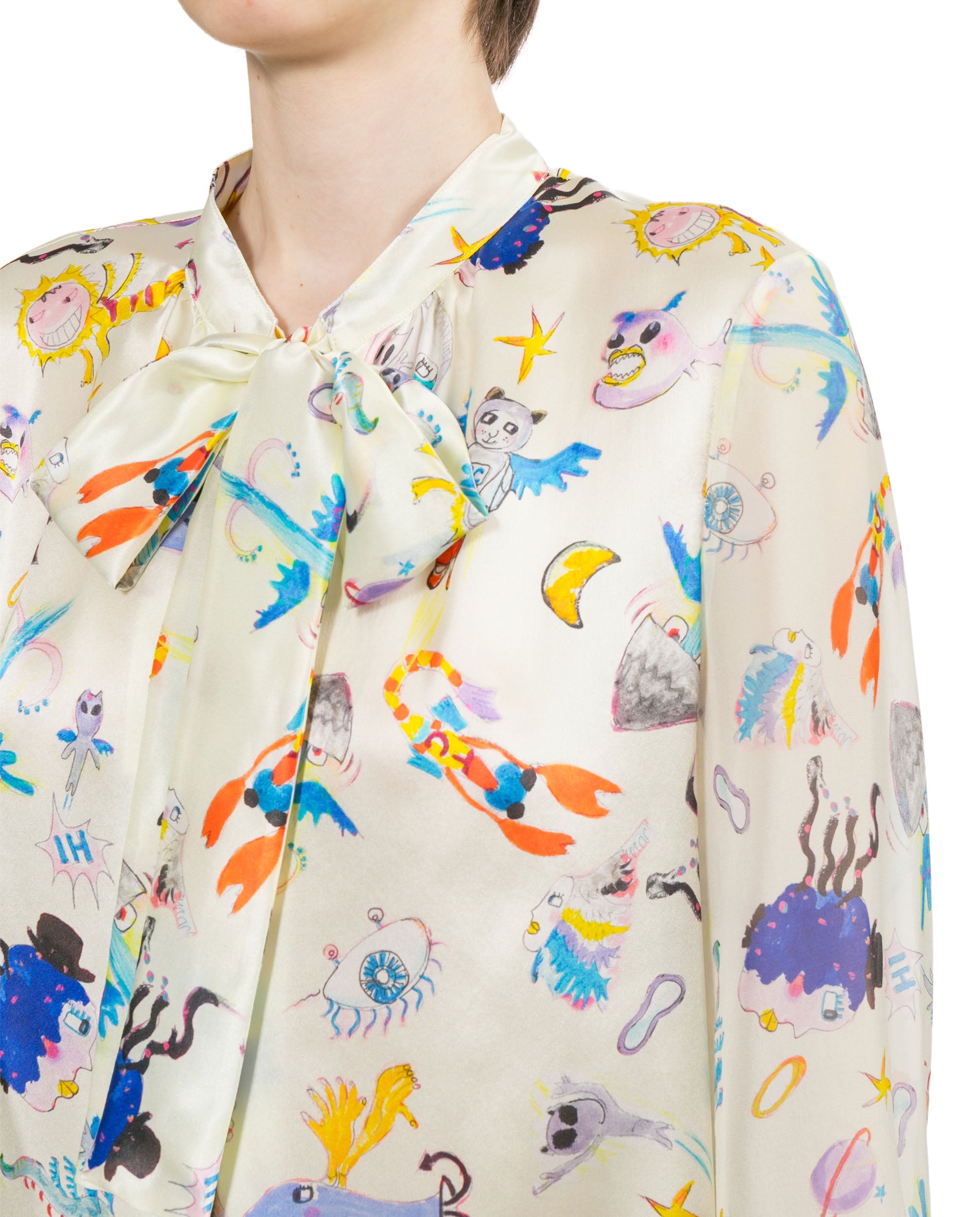 Printed blouse