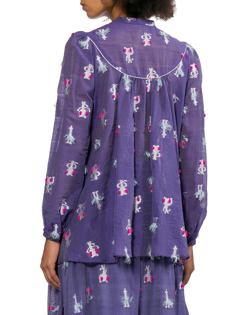 Patterned blouse