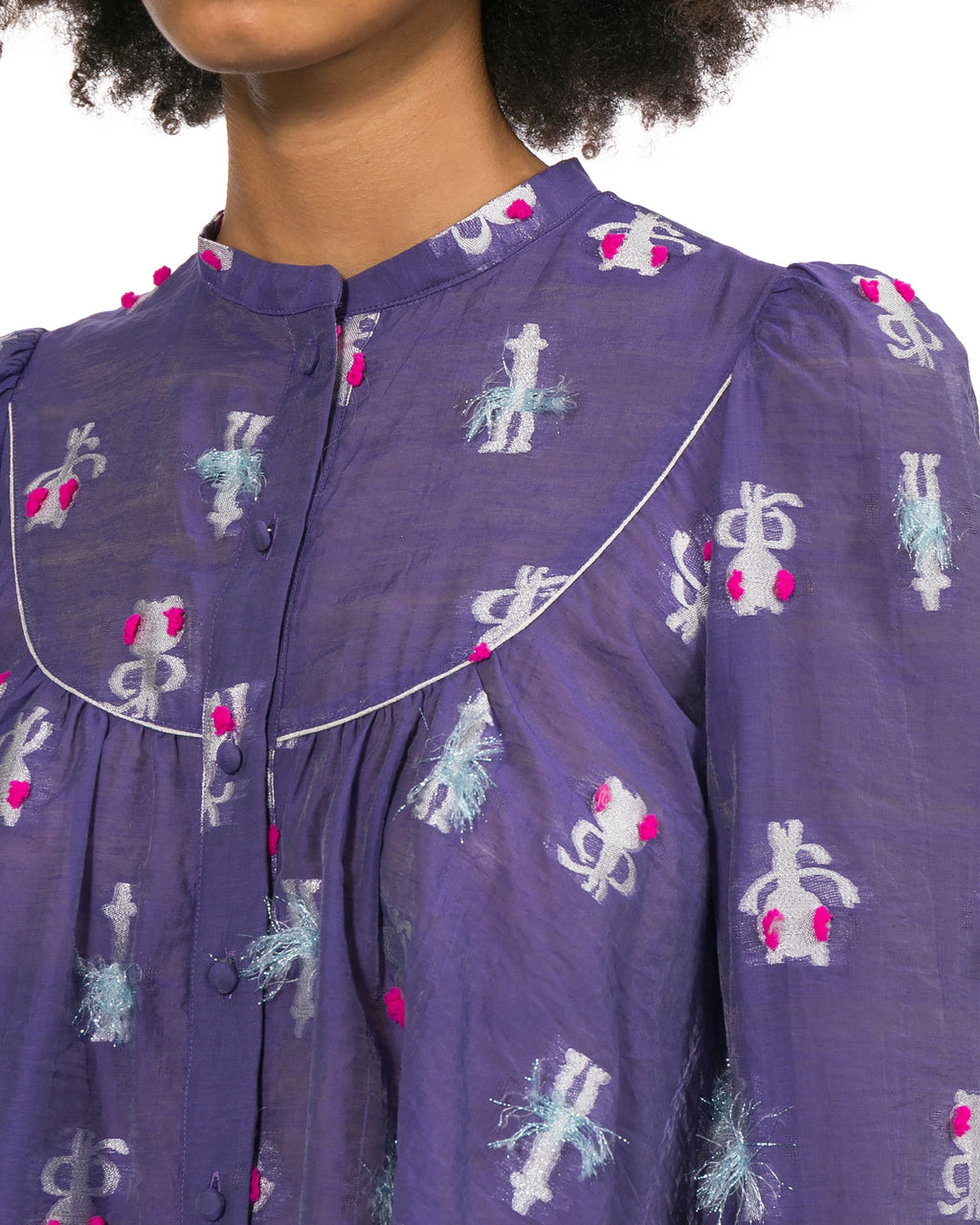 Patterned blouse