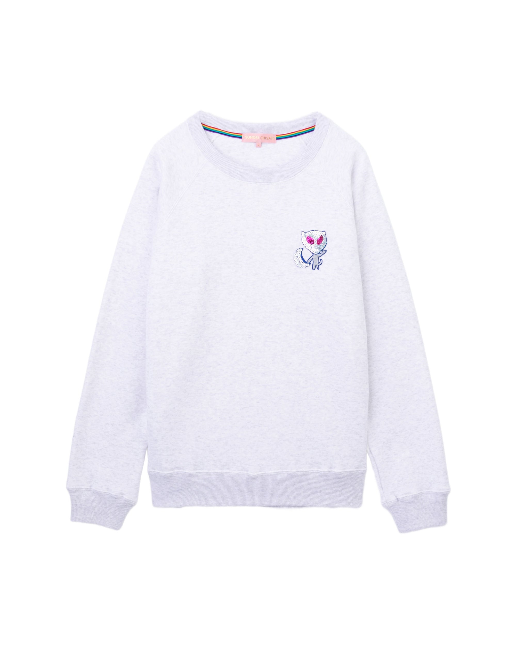 Embroidered sweatshirt