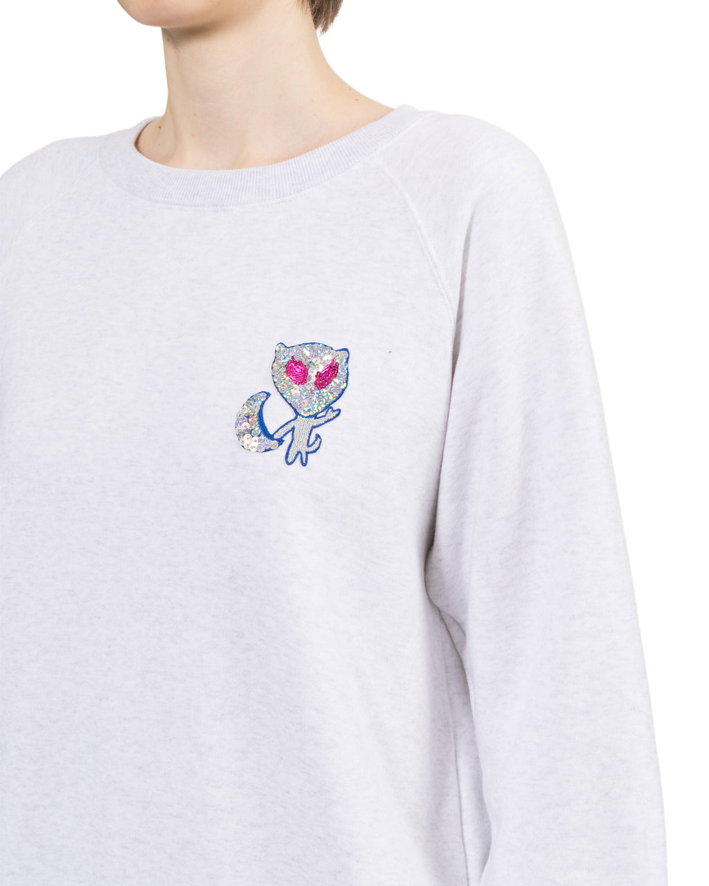 Embroidered sweatshirt