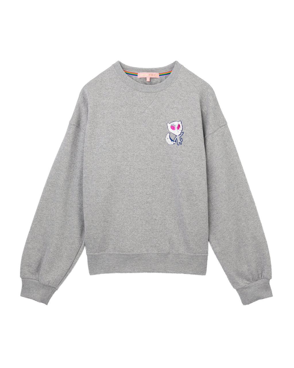 Embroidered sweatshirt