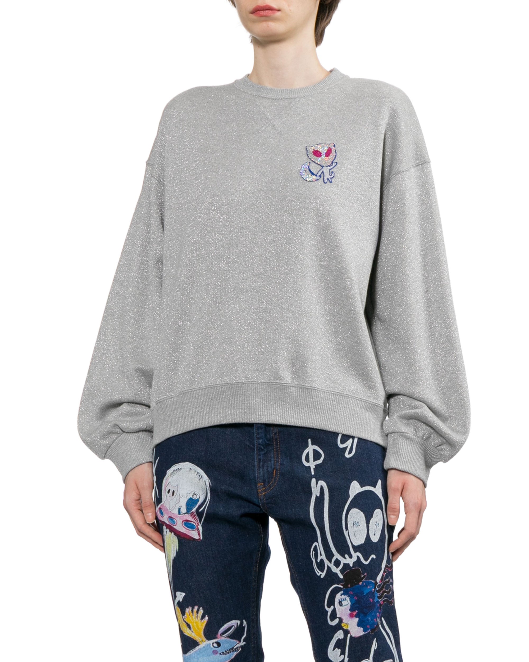 Embroidered sweatshirt