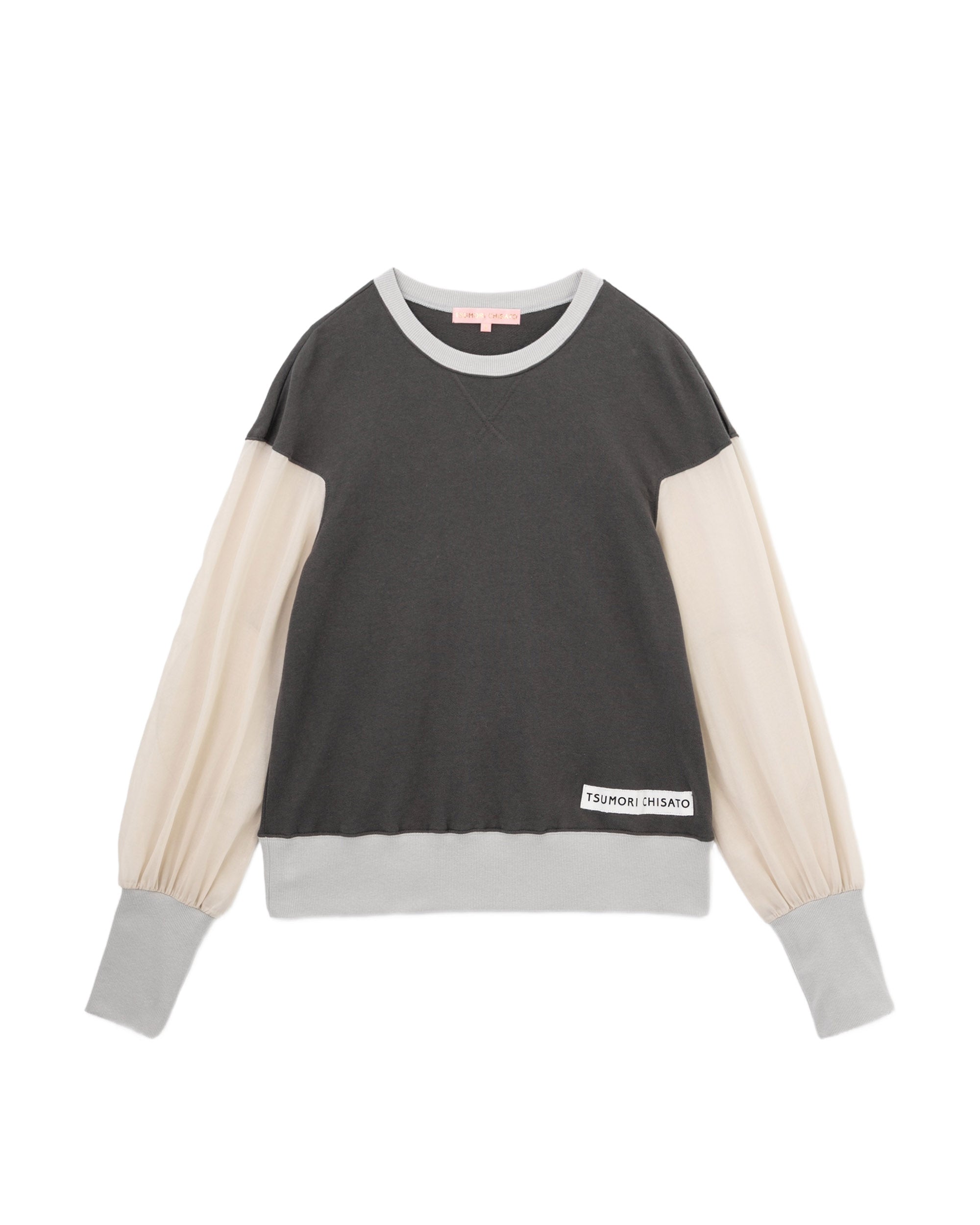 Panelled sweater