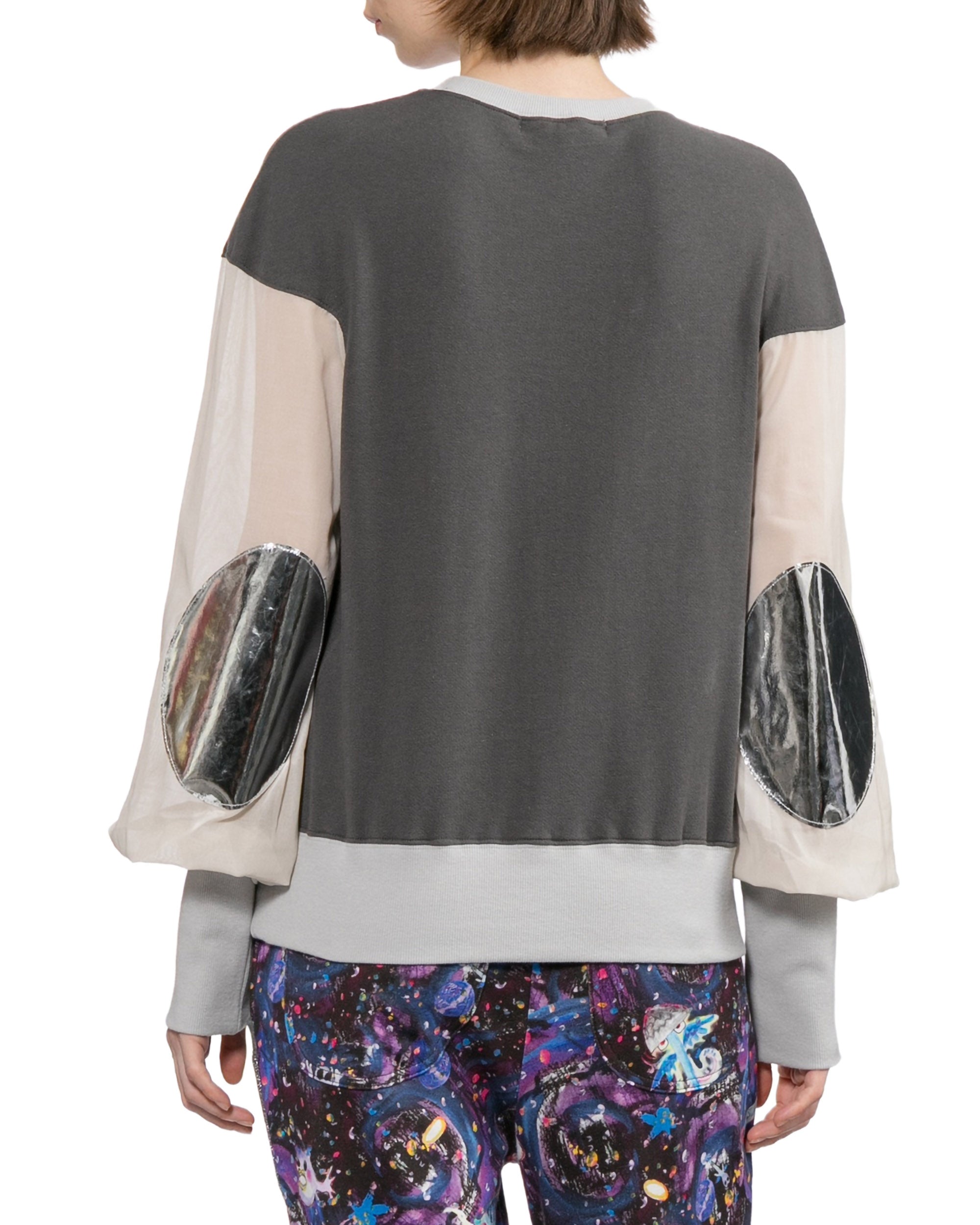 Panelled sweater