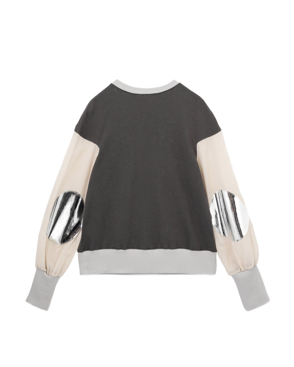 Panelled sweater