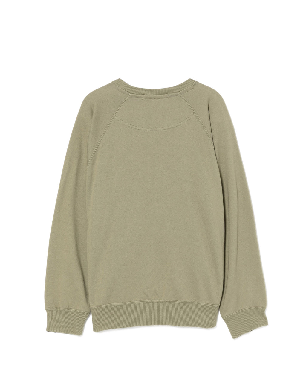 Buttoned graphic sweatshirt