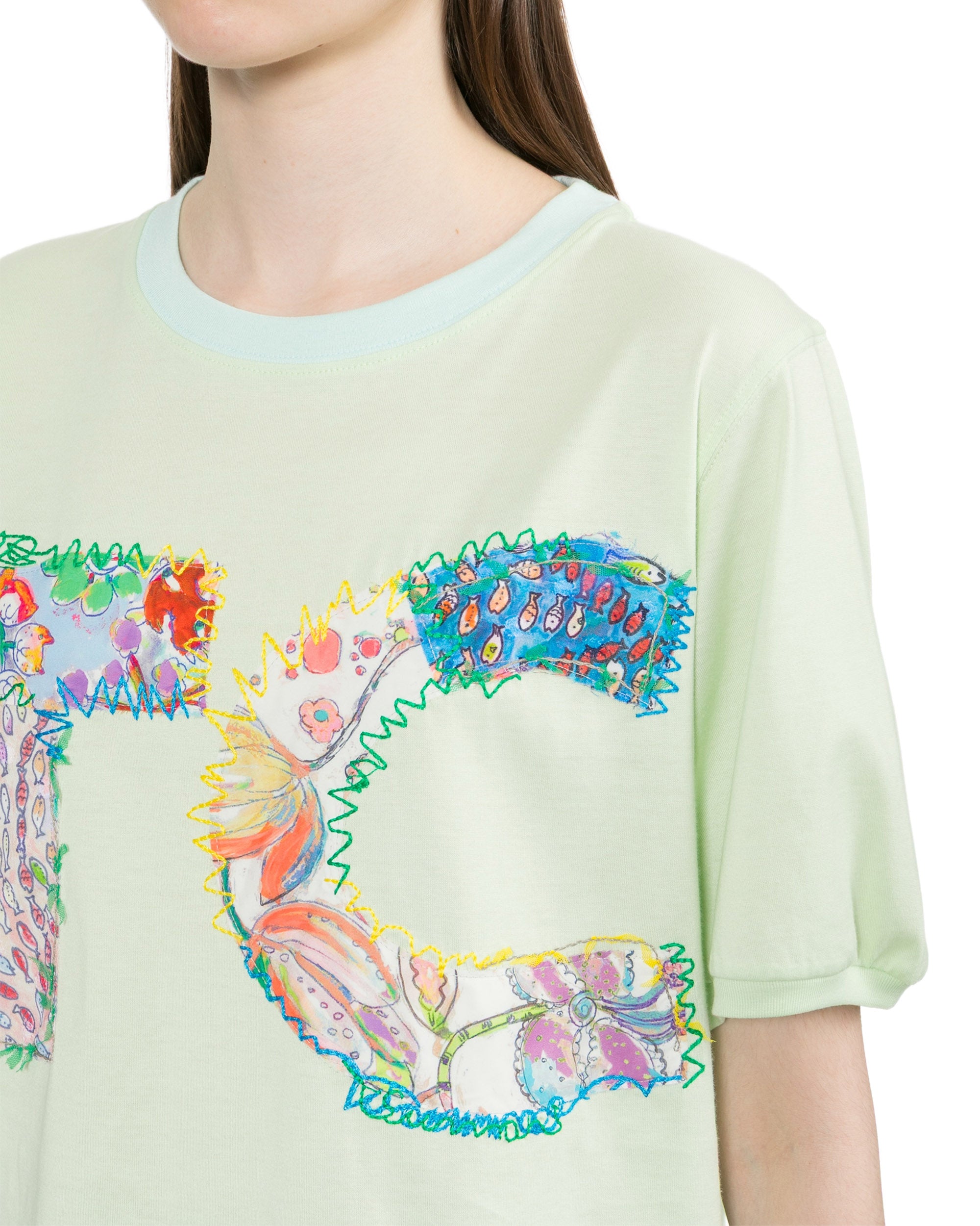 Graphic logo tee