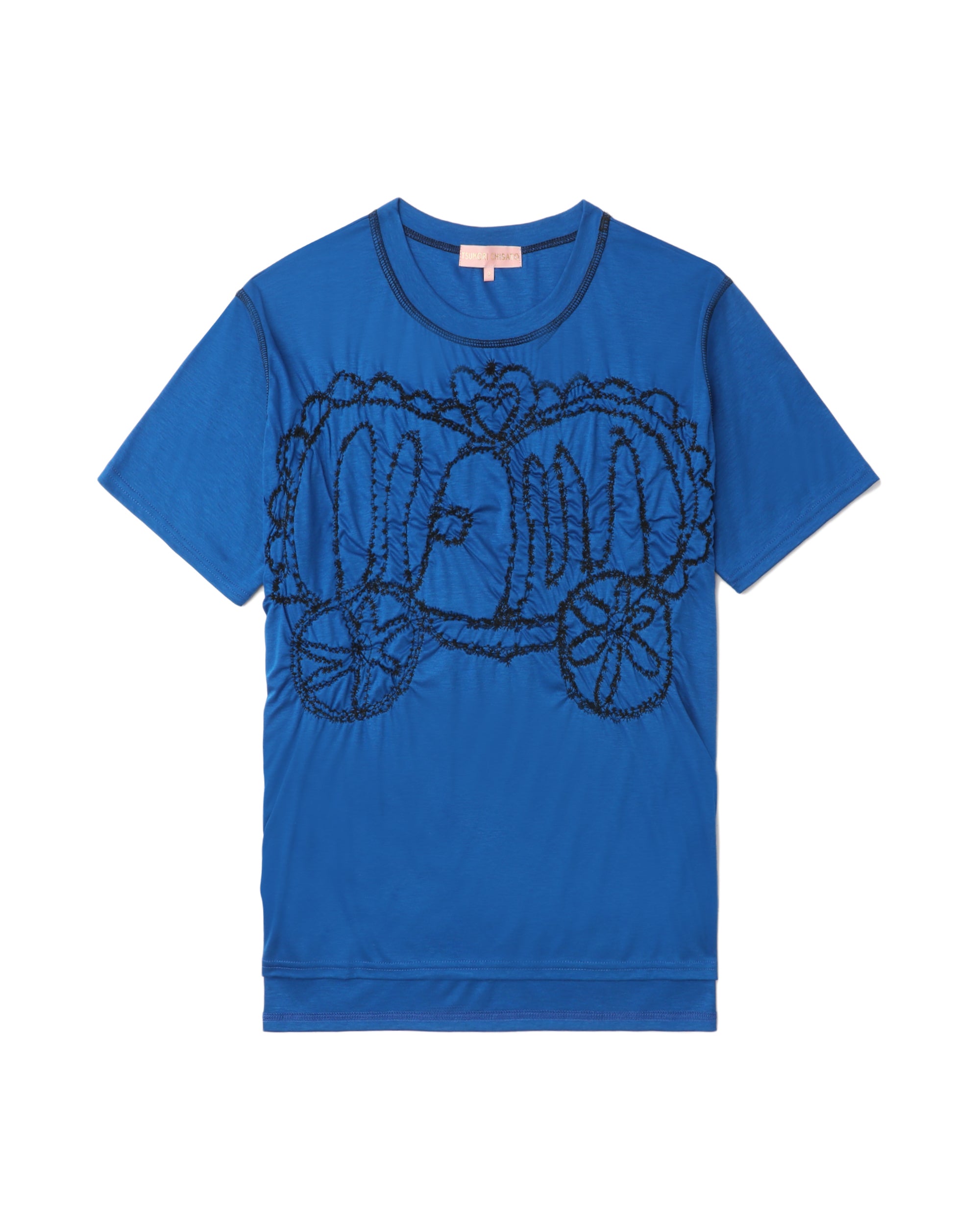 Embroidered short sleeve tee