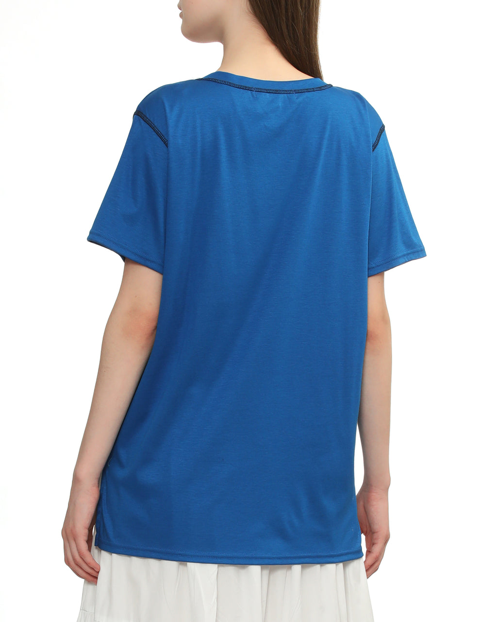 Embroidered short sleeve tee
