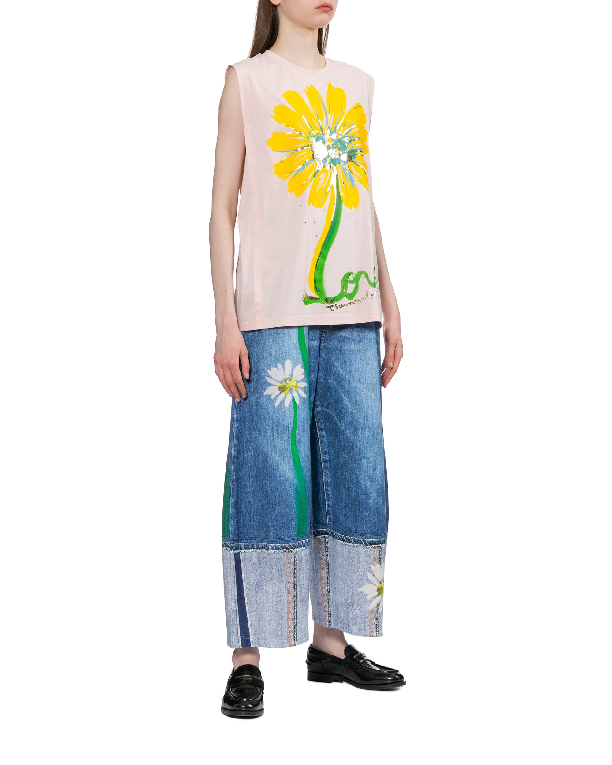 Floral tank top