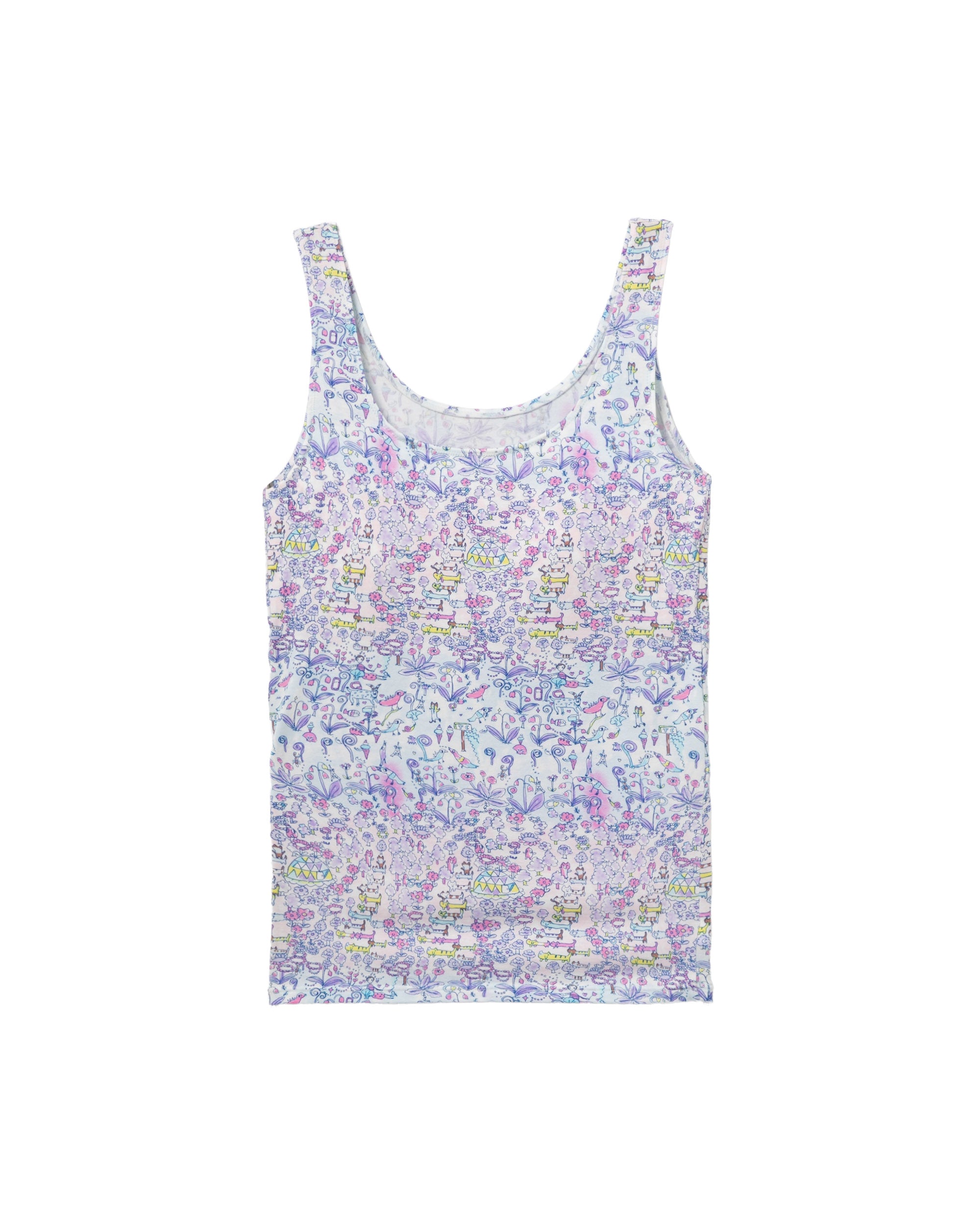 Printed tank top