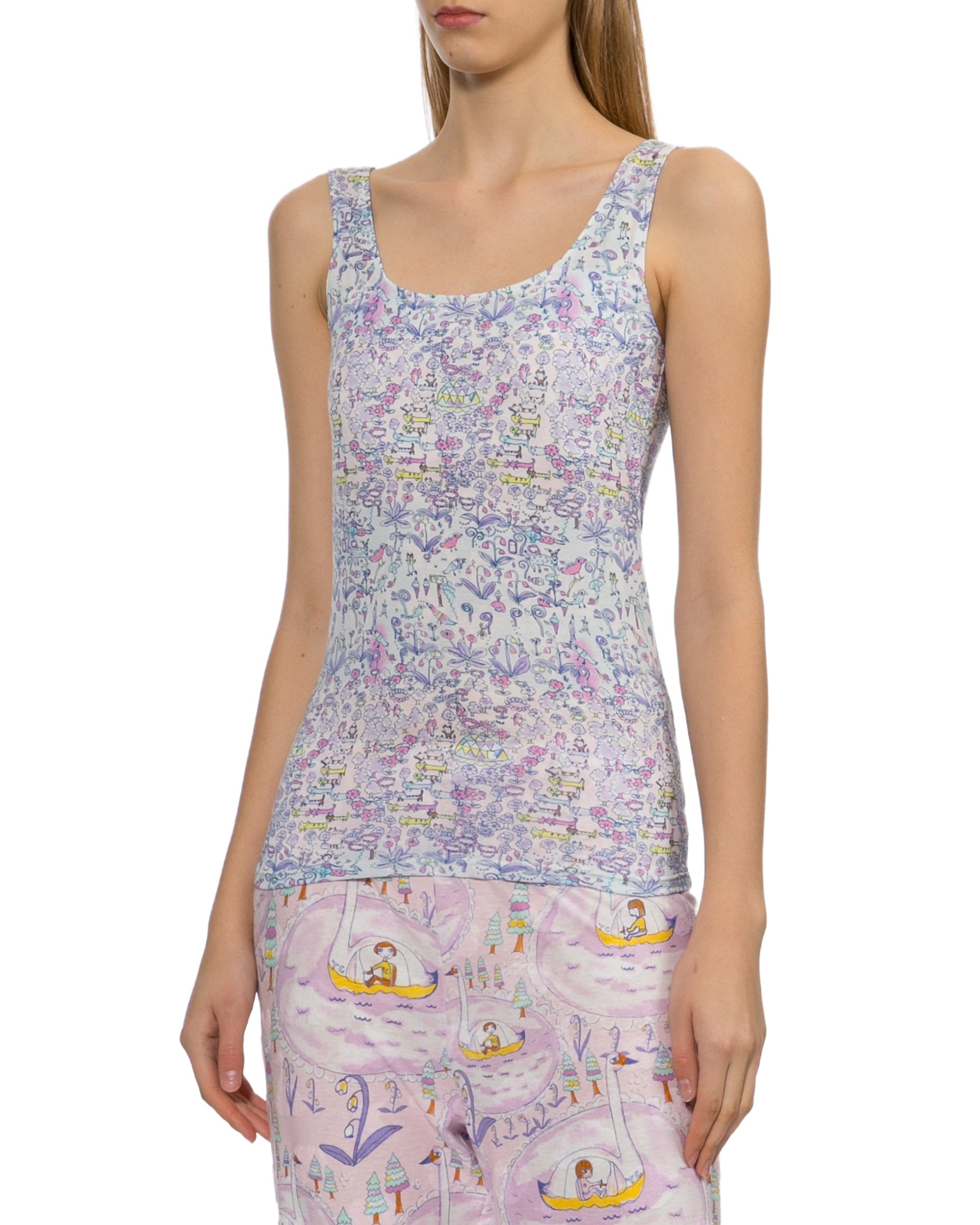 Printed tank top
