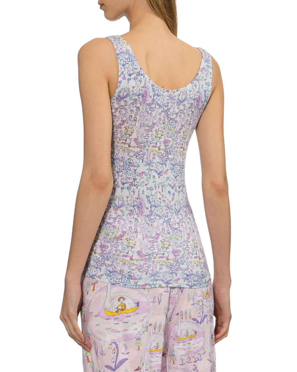Printed tank top