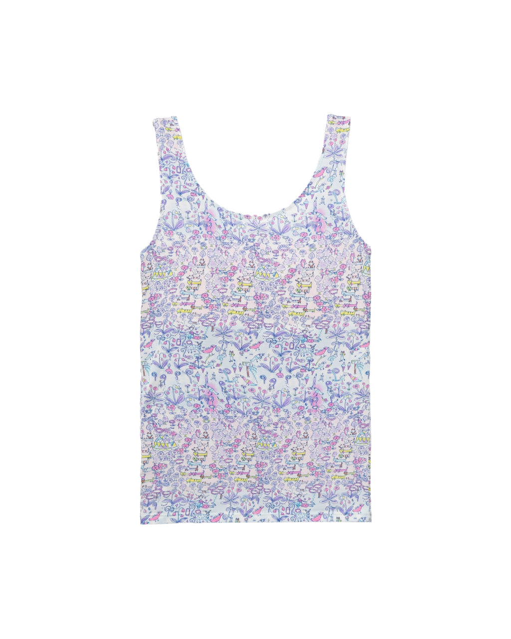 Printed tank top