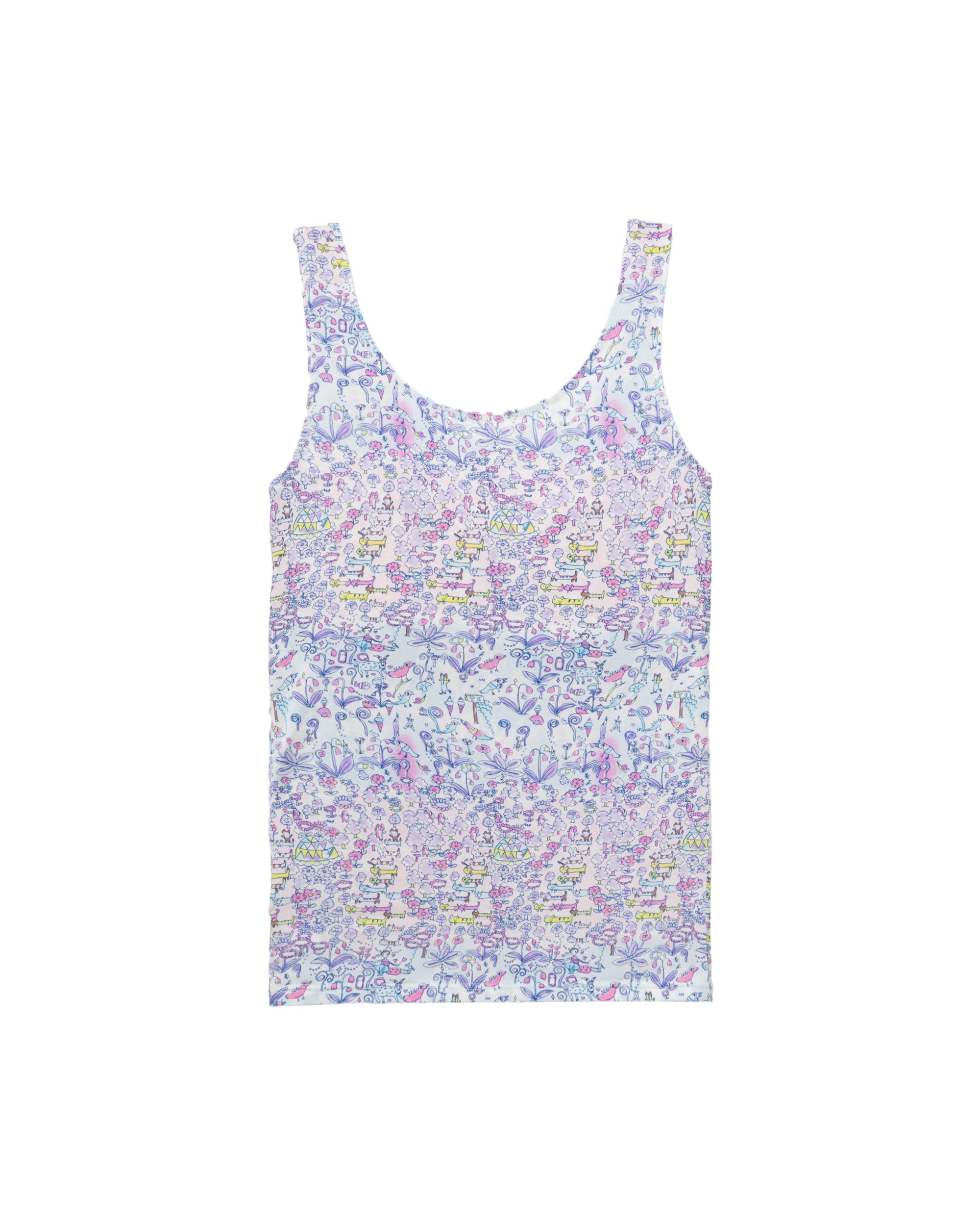 Printed tank top