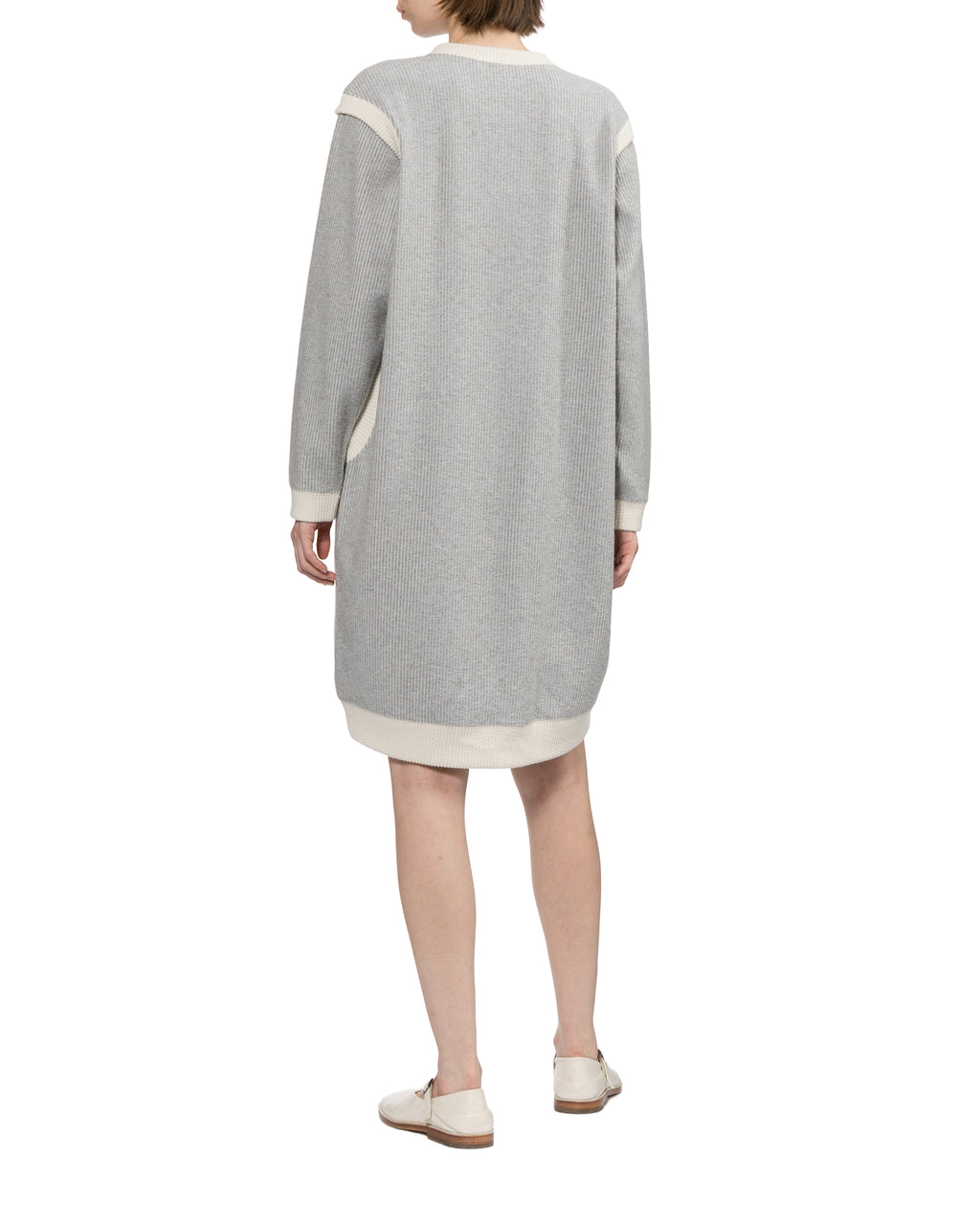 Layered sweater dress