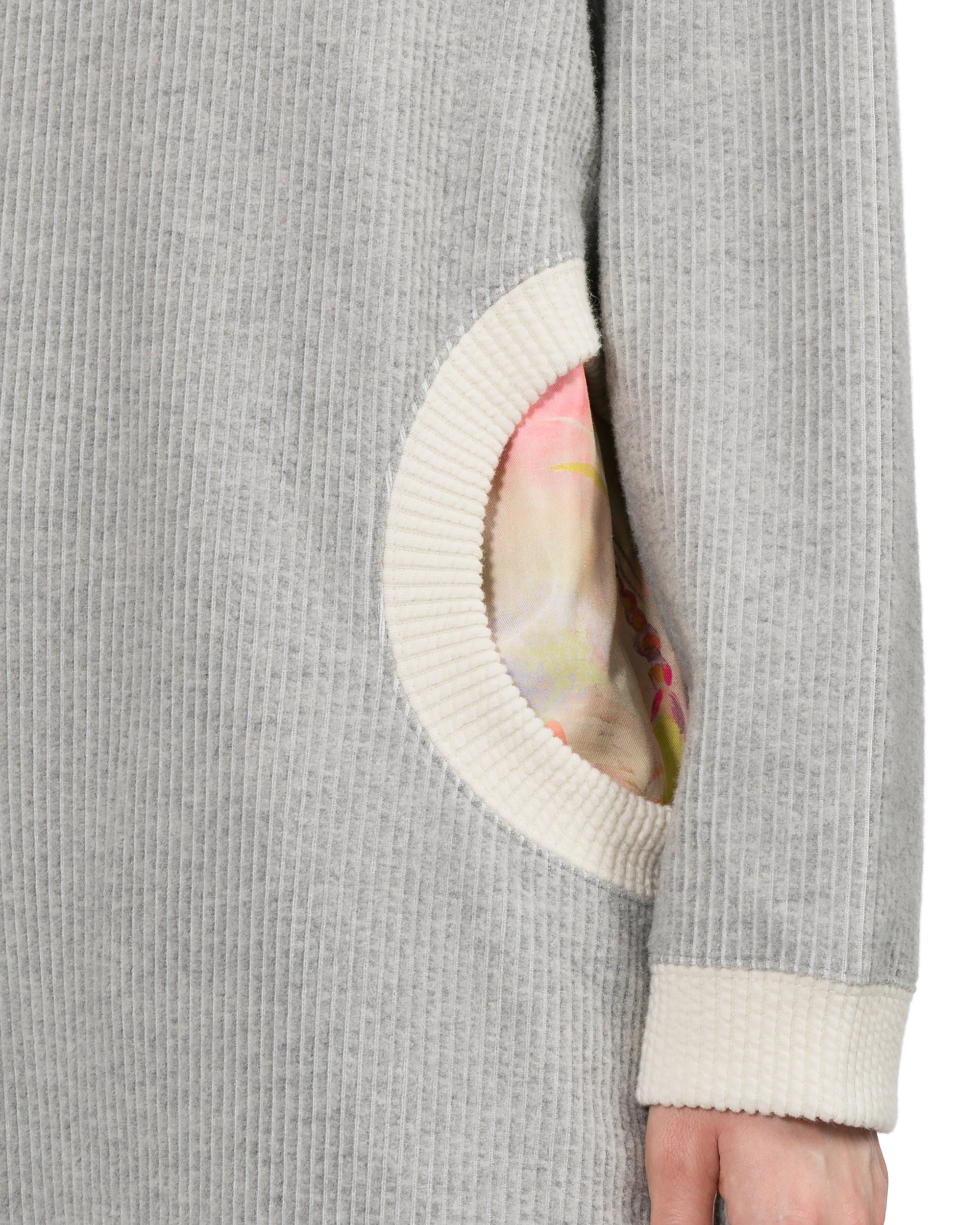 Layered sweater dress