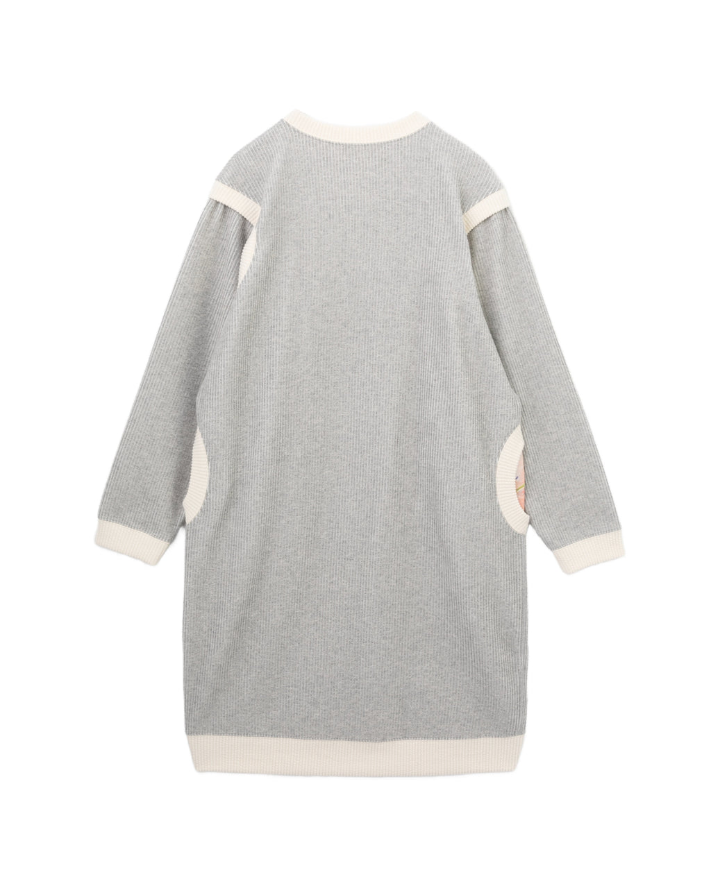 Layered sweater dress