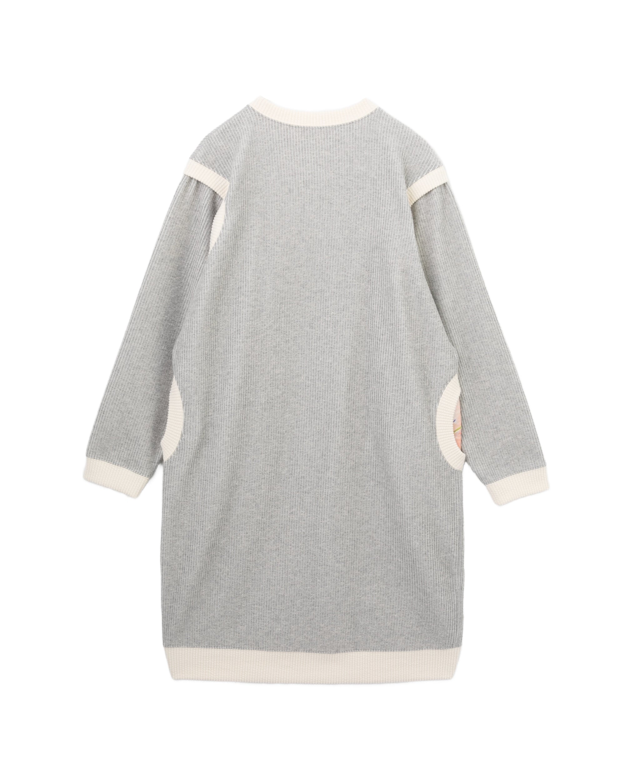 Layered sweater dress