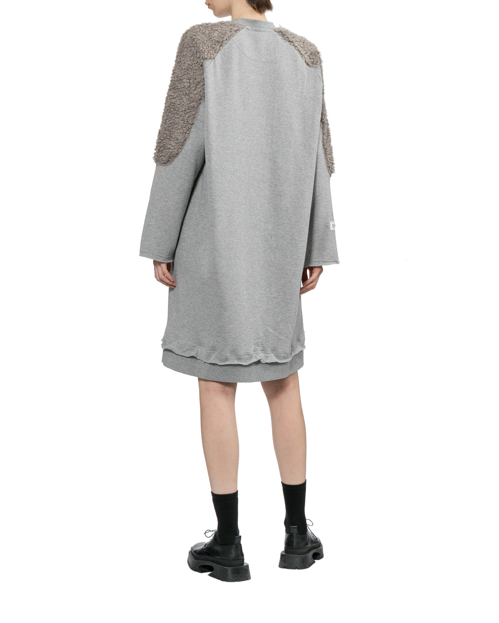 Graphic knit dress