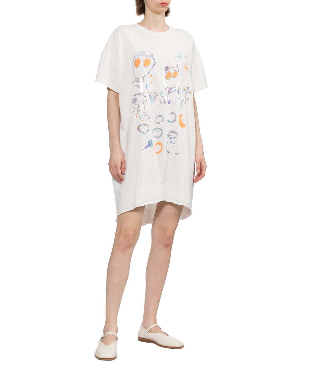 Graphic tee dress
