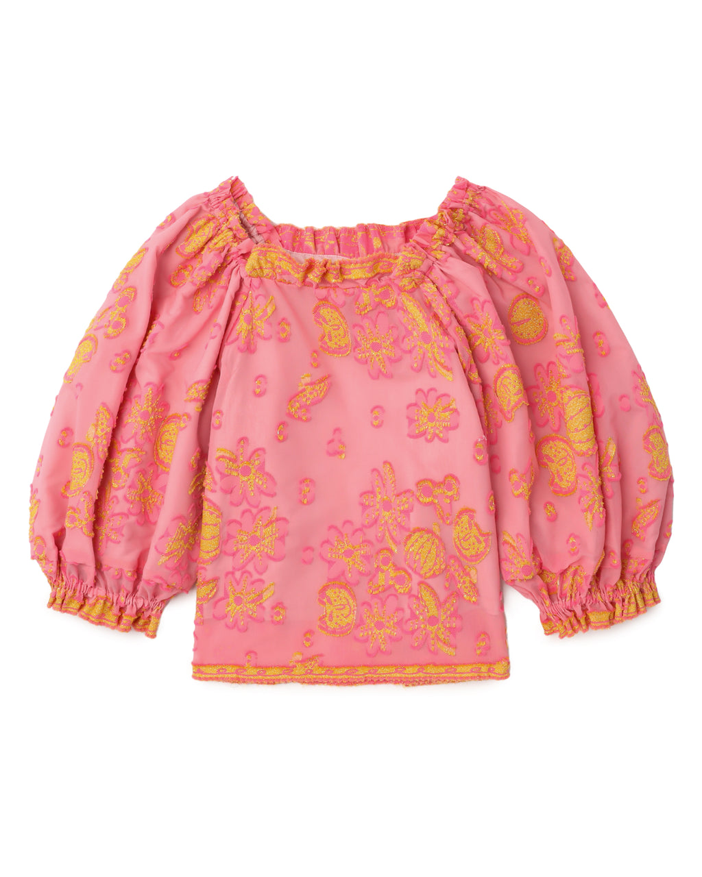 Puff sleeve blouse