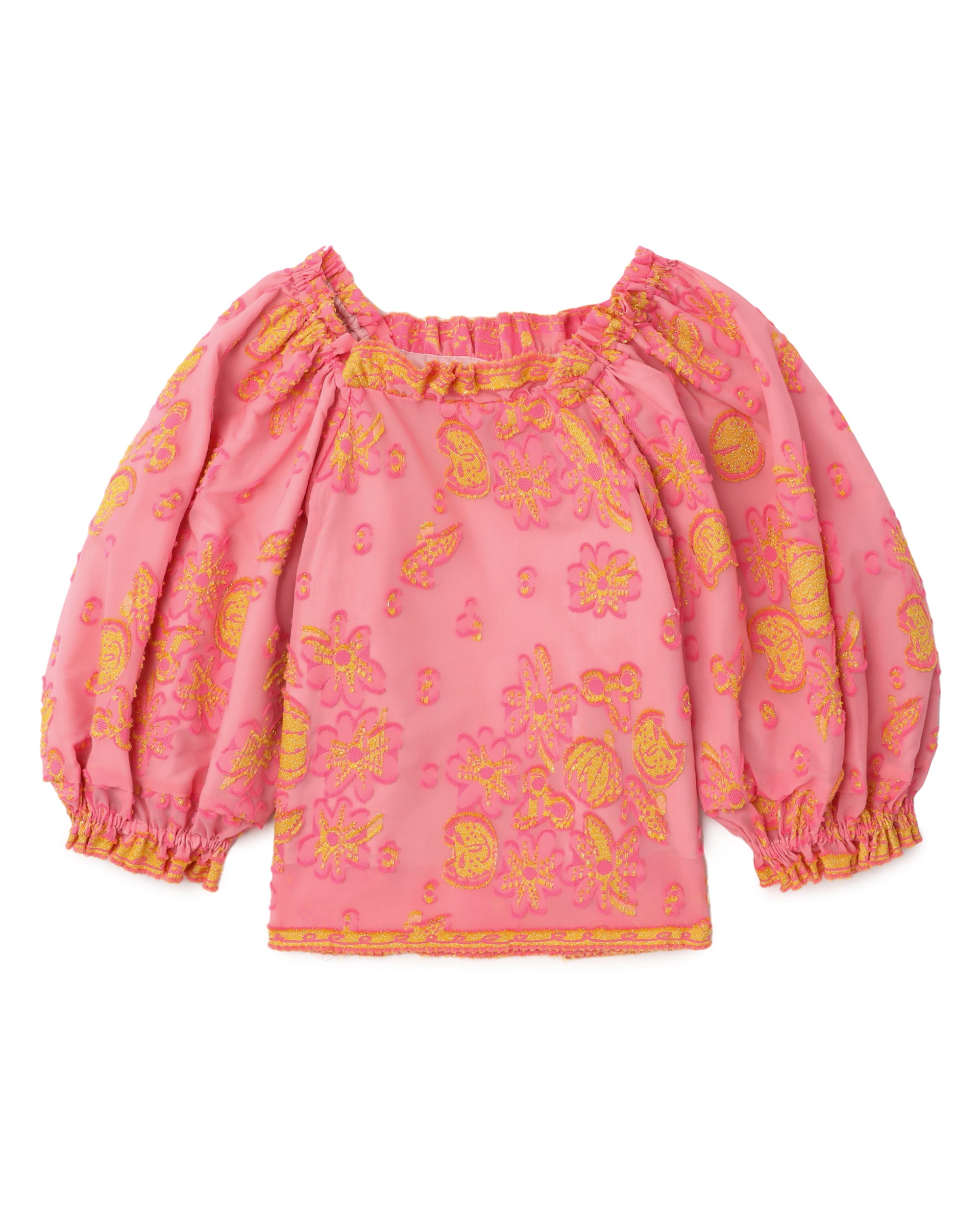 Puff sleeve blouse
