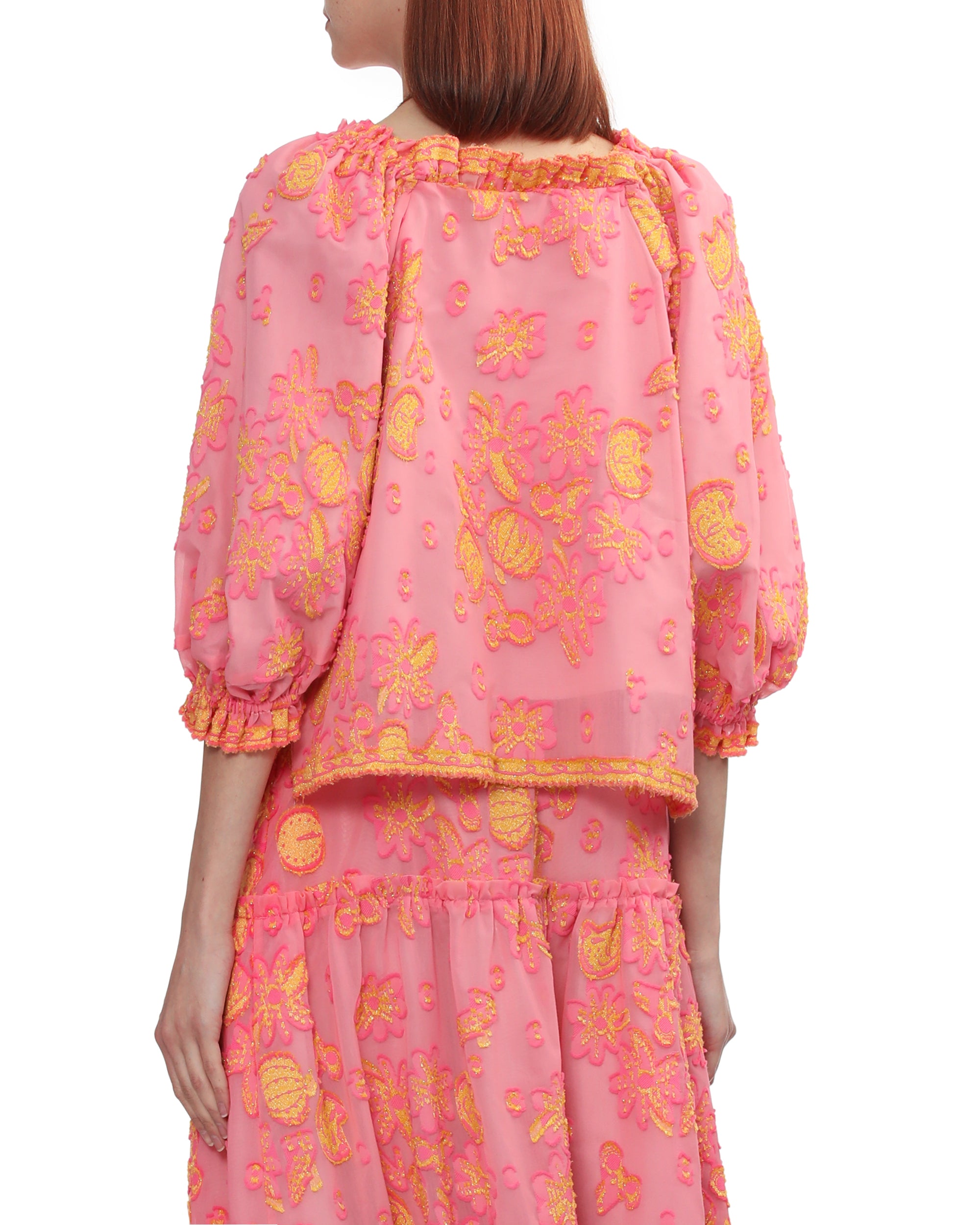 Puff sleeve blouse